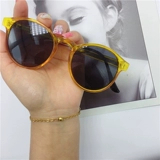 Star Internet Red Rame Rame Ruge Women's Super Black Meic Mirror Corean Retro маленькое лицо круглое лицо куркумы солнцезащитные очки