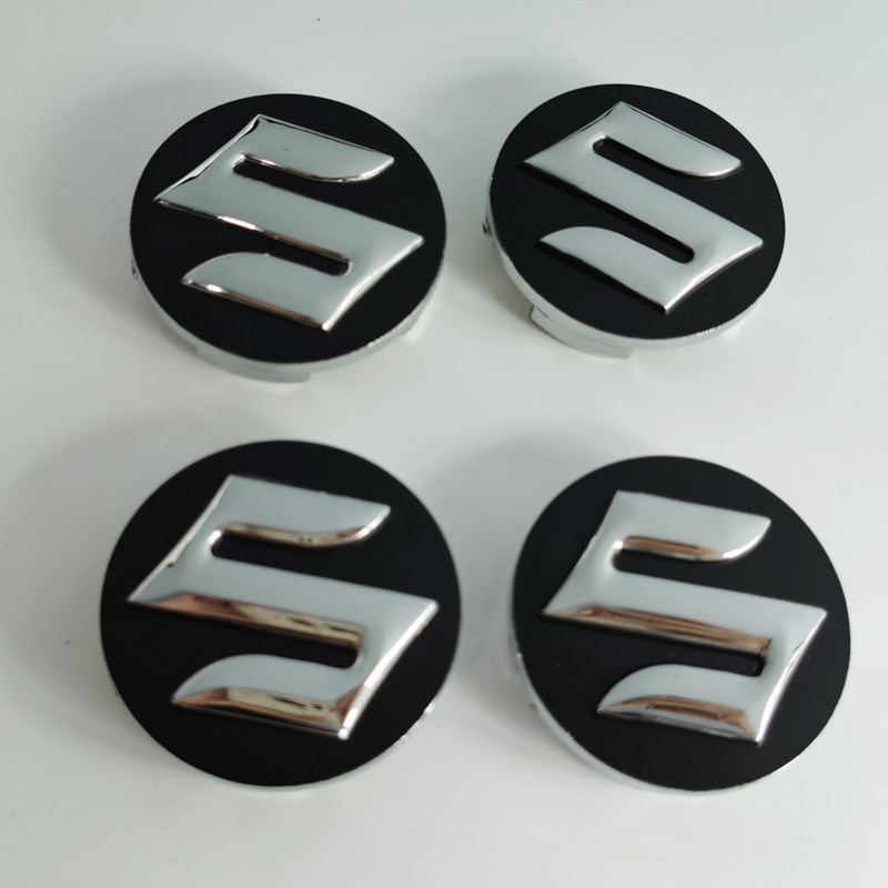 4x 54mm Suzuki Nabendeckel Felgendeckel Radkappen