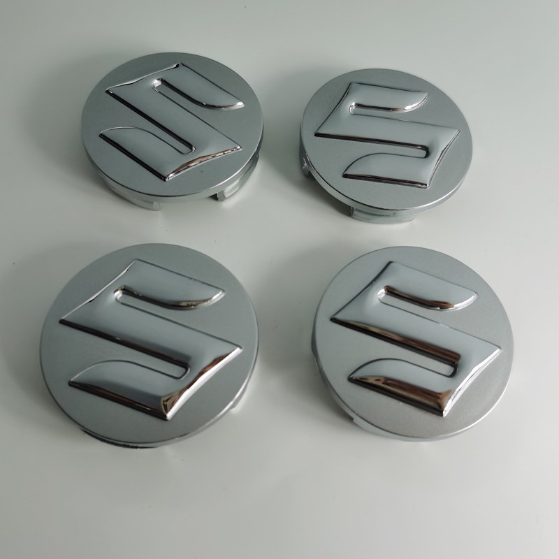 4x 54mm Suzuki Nabendeckel Felgendeckel Radkappen