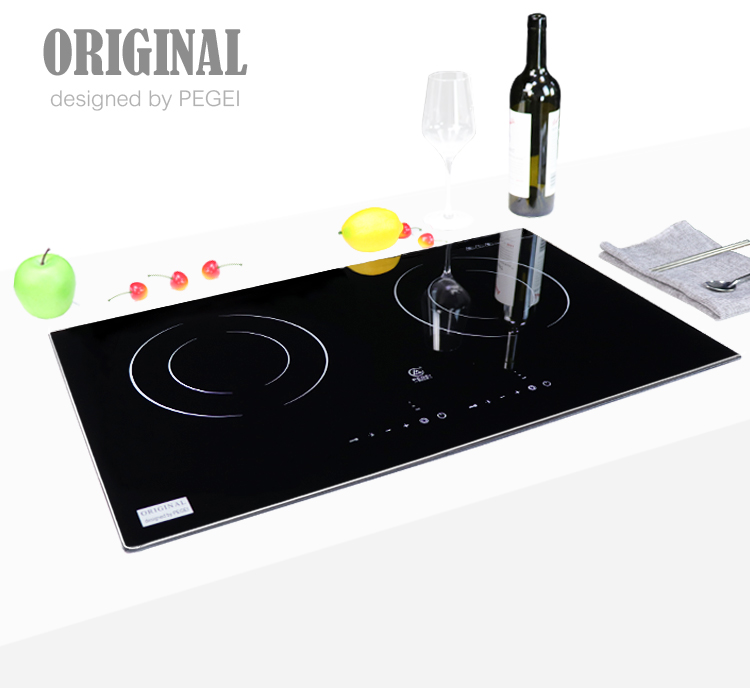 PEGEI nhúng bếp điện gốm đôi bếp Đức câm đối lưu lò để bàn đôi đầu bếp hộ gia đình cảm ứng xào bếp từ hitachi