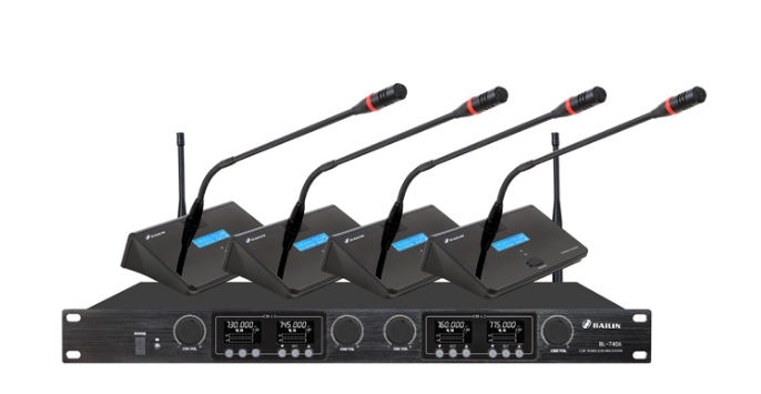 BAILIN BERLIN BL740A A drag four wireless conference with a collar clip microphone-Taobao