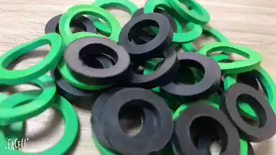 Faucet accessories 4 points gasket 4 points rubber gasket 4 points silicone gasket Triple faucet concave and convex ring gasket