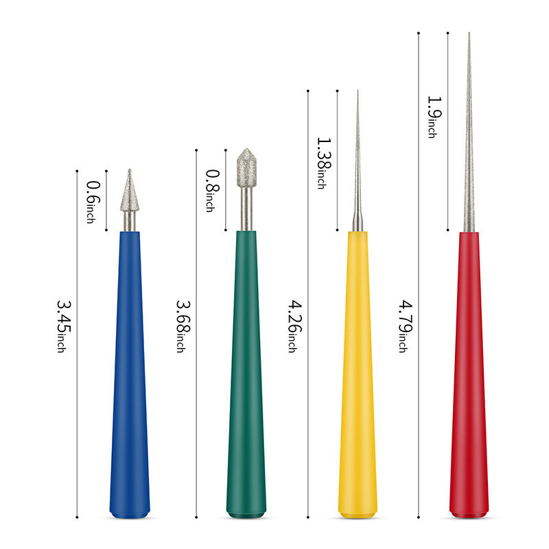 Manufacturer direct sales DMD jewelry tool Long tip short tip umbrella tip - shaped porous grinding suit