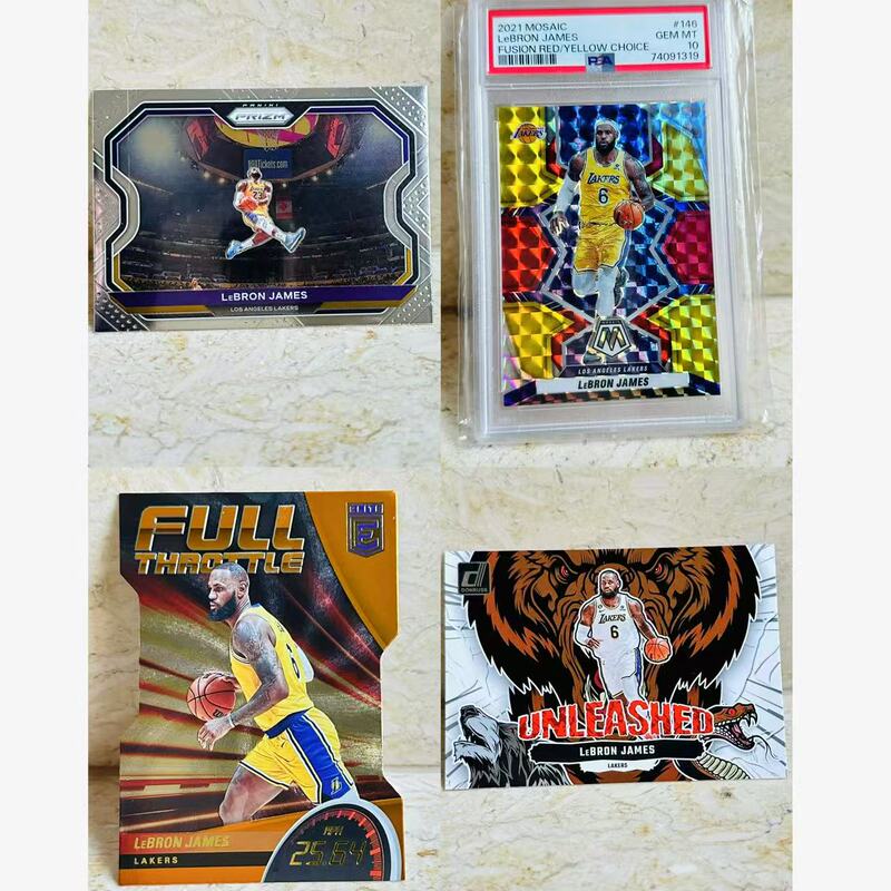 Authentic Panini Lebron James Nba Star Lebron James Lakers Basketball