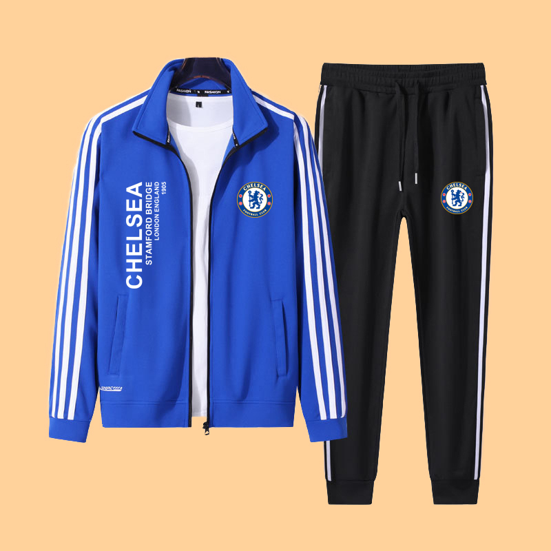 Champions League Chelsea Long Pants Football Training Sportswear Jacket Spring and Autumn 2026 New Jacket Casual Wear Suit