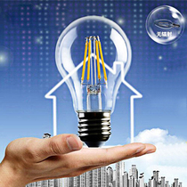 Led bulb Edison tungsten wire energy-saving bulb 2w 4w 6w 220v screw e27 e14