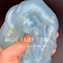 Magic Fairy Stone Fairy Rainbow Color Neon Gem Pearl slime Quick Hand Same slime Bubble Glue