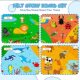 Amazon Cross-Border Educational Toys Felt Earth Animal Cognition Busy Board Wall Stickers Interactive and Playable Kindergarten Decoration
