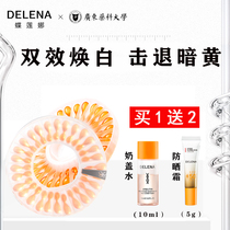 Dielena Bear Essence Arbutin Nicotinamide Carnosine Capsule Essence Firming moisturizing Anti-aging oxidation facial