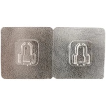 Towel rack card holder