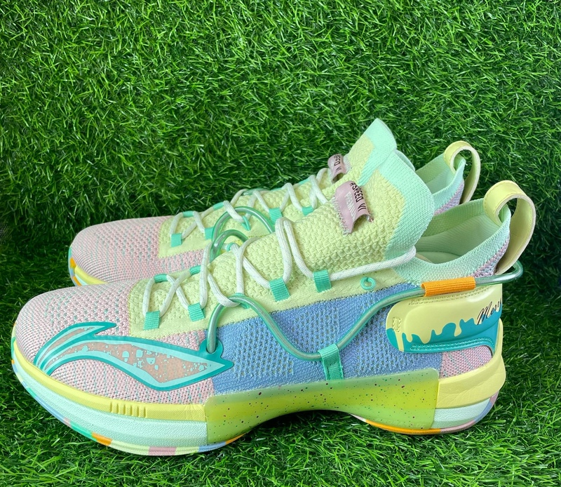 Li-Ning Blitz 6 Christmas Basketball Shoes Low-Top Practical Shock-Absorbing Wear-Resistant Professional Abap071 Sports Shoes