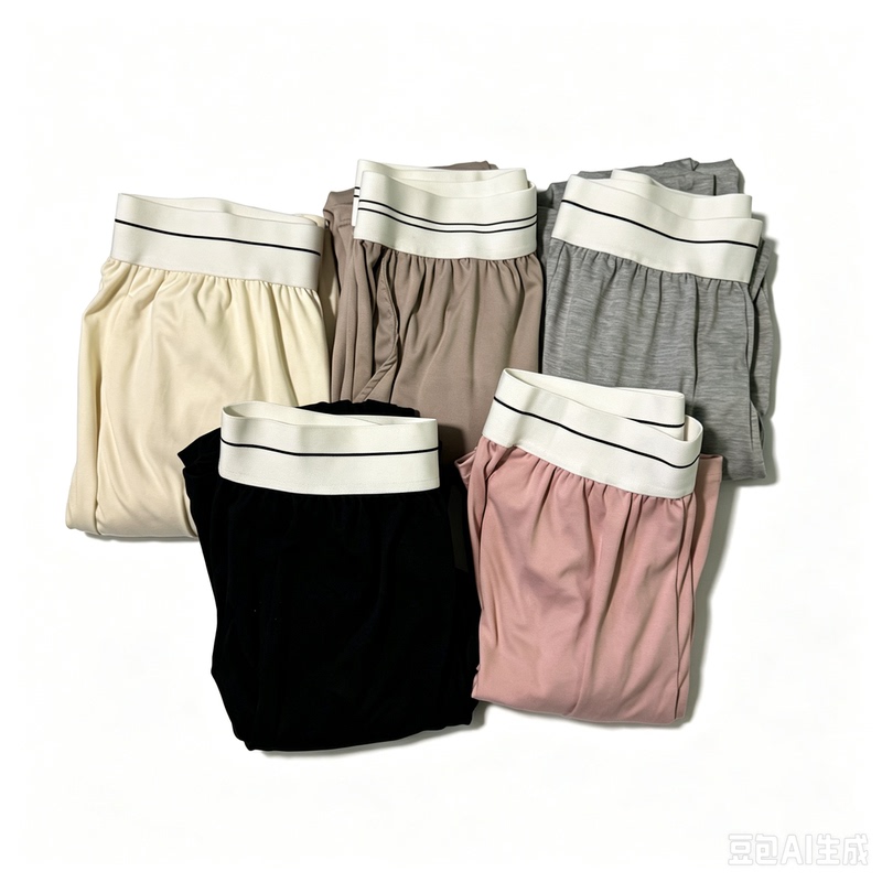 Elastic Band, Soft Fitness Yoga Wide-Leg Pants, Sports American-Style High-Waisted, High-Elasticity, Suitable for Everyday Wear