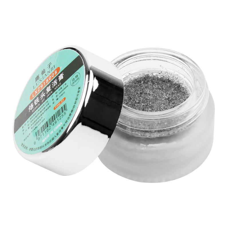 Electric soldering iron head Resurrection paste solves Loiron head grinding tip hair black not up to tin repair paste to remove oxidation cleaning paste