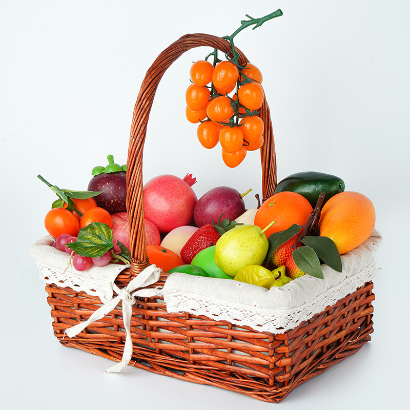 Simulation fruit and vegetable set fake decoration model props ornaments interior decoration kindergarten fruit shop Toys