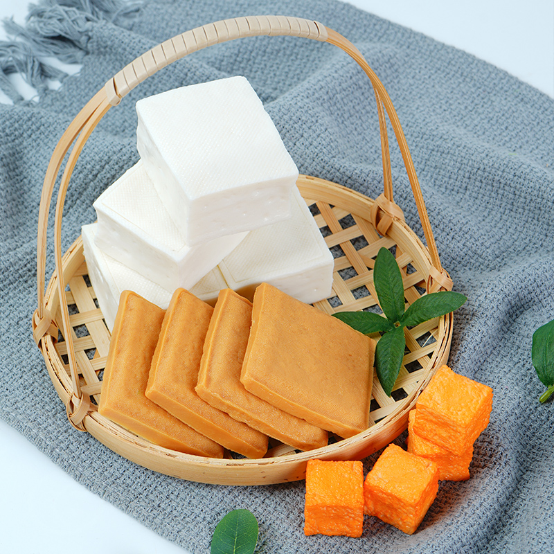 Emulation White Bean Curd Block Fish Bean Dry Bean Products Fake Plastic Food Nutritional Food Dishes Model Children's Toys