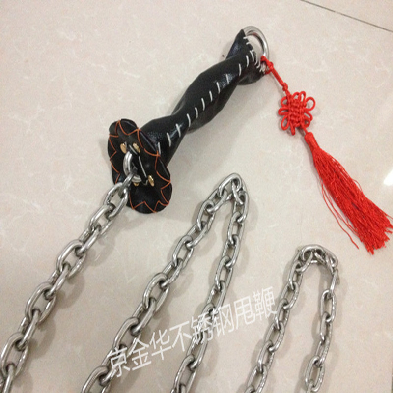 Whip Stainless Steel Whip fitness Kirin whip Whip Bull Leather Handle 1 5 Catty 2 catty 3 catty for 4 catties 6 5 catty