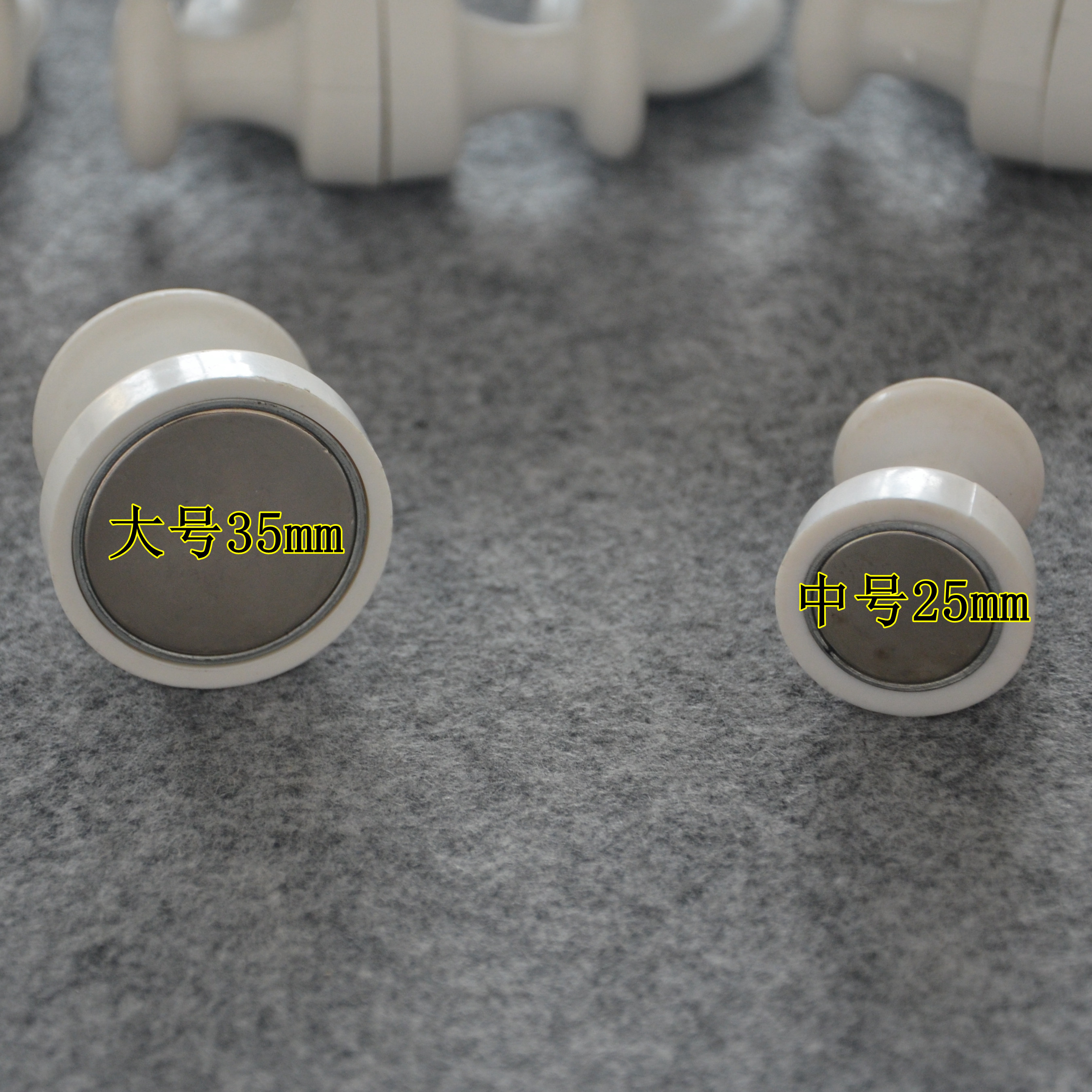 Magnet Strong Magnet Round Painting of Round Painting Felt Wall Whiteboard Magnetic Buttoning Office Small color powerful magnetic studs