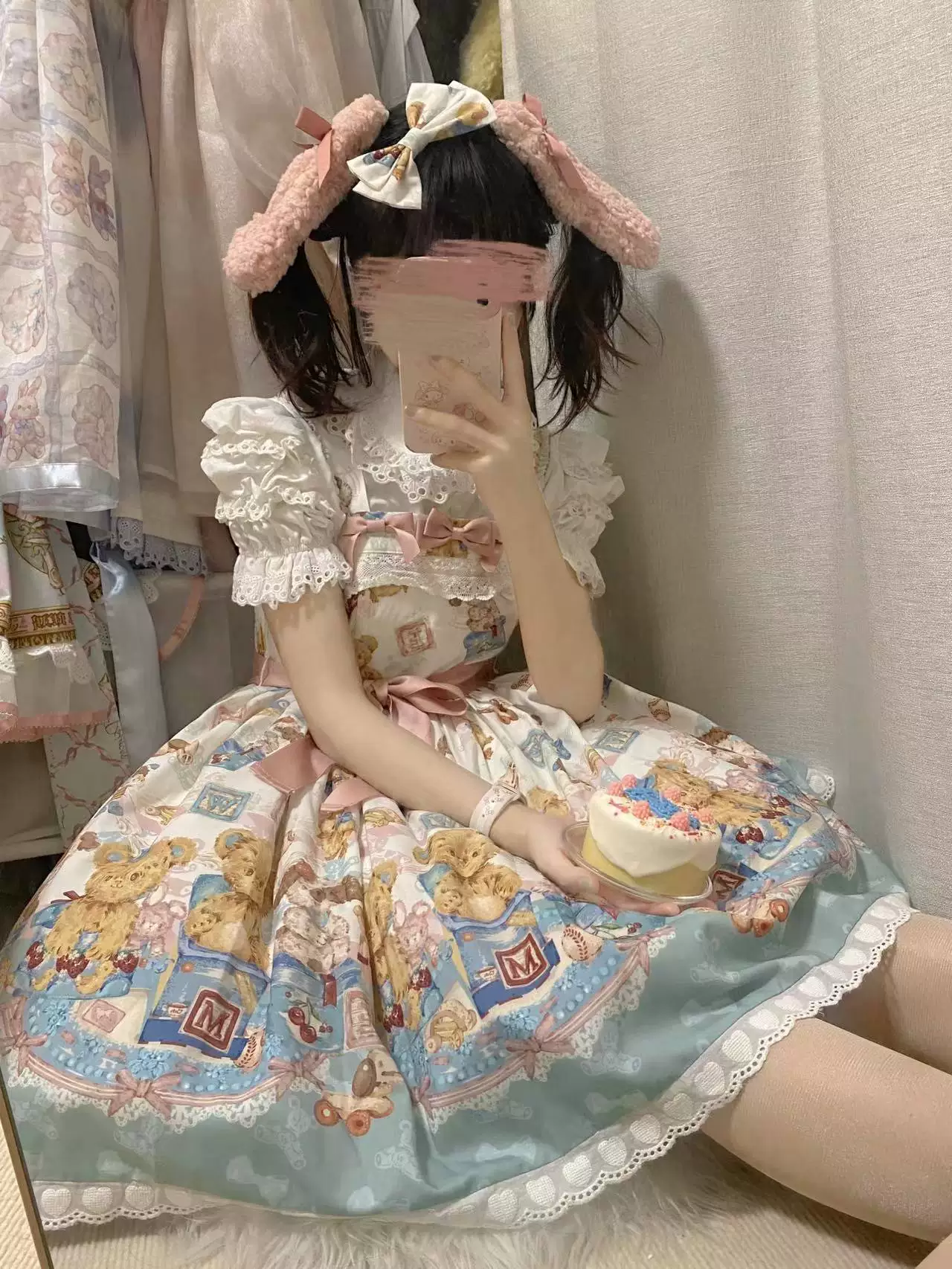 Истинная игрушка, подтяжки, музей, (Физика), стиль Лолита, Lolita Jsk
