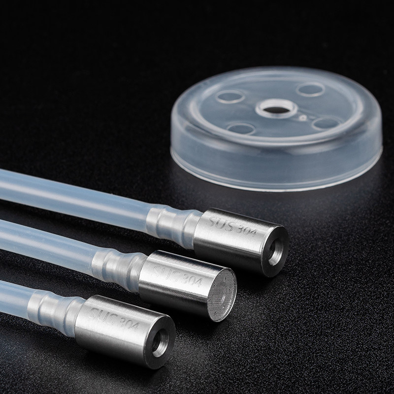 Tea set accessories Upper water pipe bottled water Automatic suction pipes Aggravated Countersunk Head Grade Silicone Water Intake Hose Pendant-Taobao