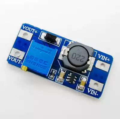 DC-DC boost module 2a booster plate wide voltage input 2 24V L 5 9 12 28V adjustable