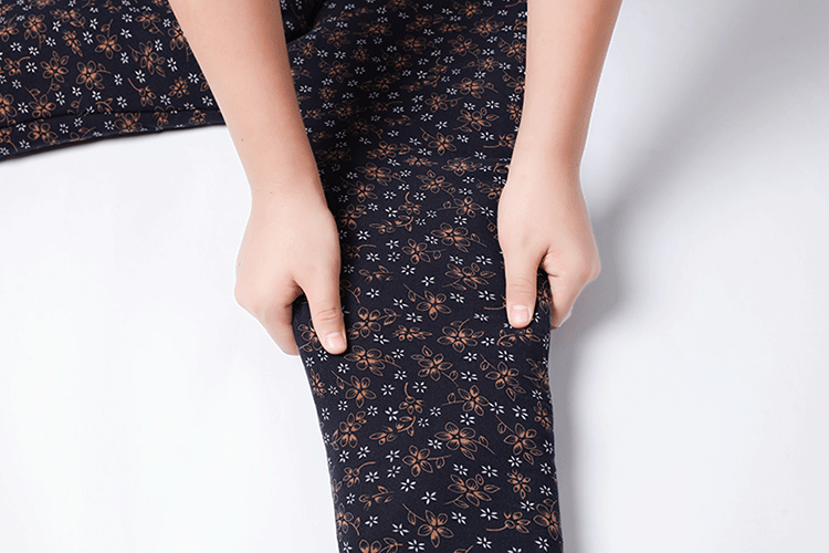 Quần bà ngoại 70 tuổi 80 trung niên và già lỏng lẻo cộng với quần nhung ấm mẹ tải cao eo rộng quần rộng kích cỡ phụ nữ quần tất nam