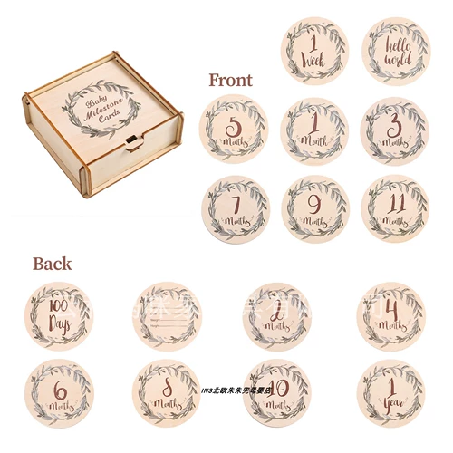 Брендовый детский деревянный комплект, скандинавский стиль