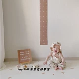 Мультяшный холст для рисования, детская наклейка на стену, детский ростомер, с медвежатами