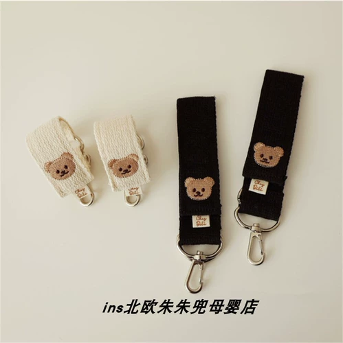 Брендовая коляска для машины, детская универсальная подвеска для выхода на улицу, с вышивкой, с медвежатами