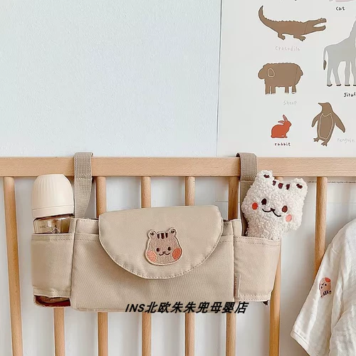 Коляска для машины, универсальная сумка для хранения, вместительная и большая детская тележка для выхода на улицу