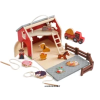 Деревянная ферма, игрушка