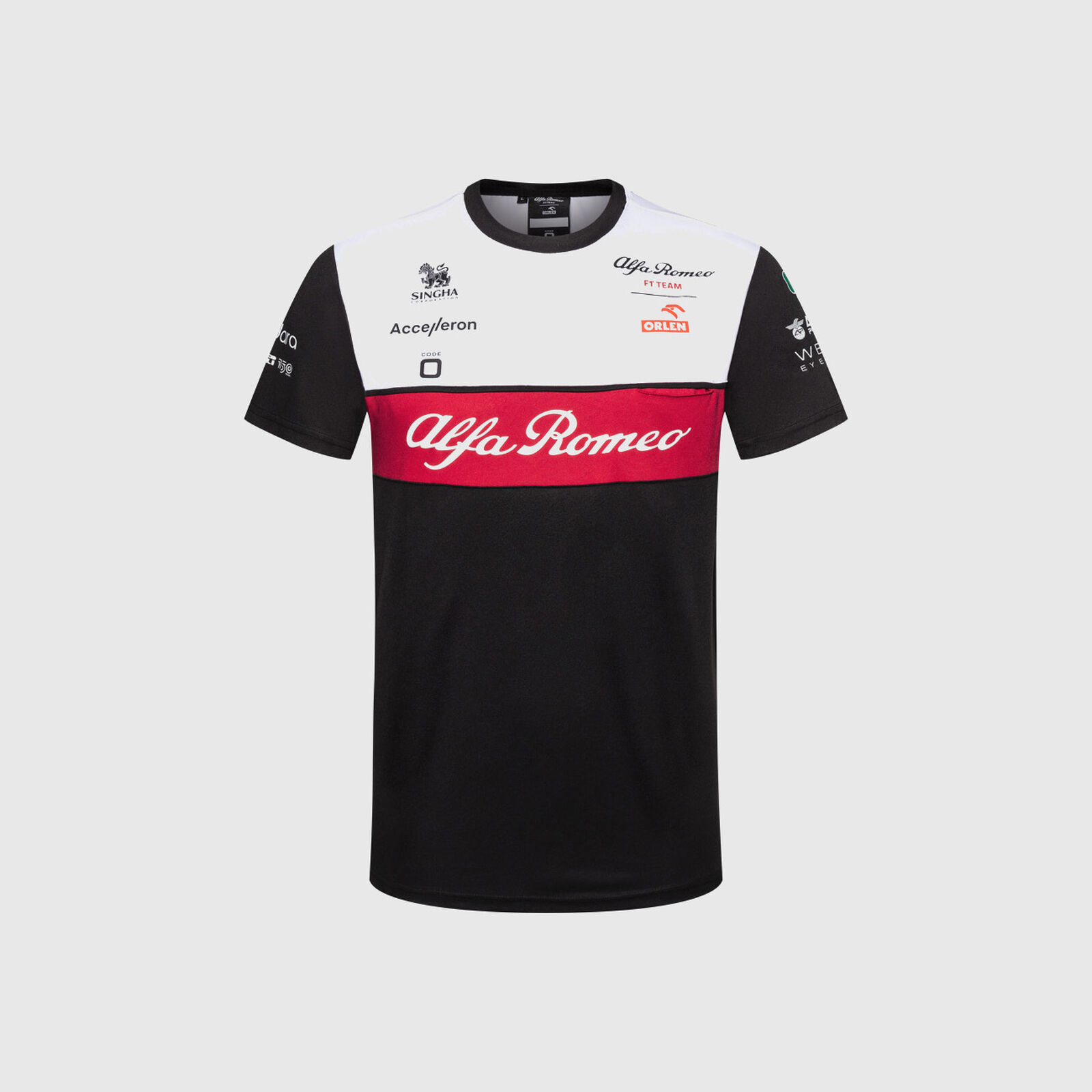 F1 Alfa Romeo Team 2022 Team Official Sweater Short Sleeve POLO Shirt