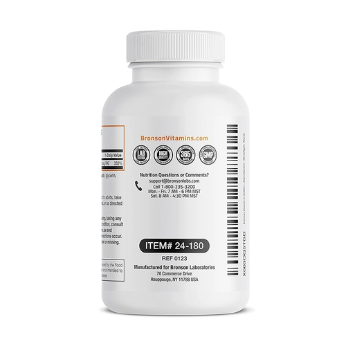 Американская прямая почтовая рассылка Бронсон Витамин А 10000IU Здоровье глаз, иммунное здоровье мягкие капсулы VA