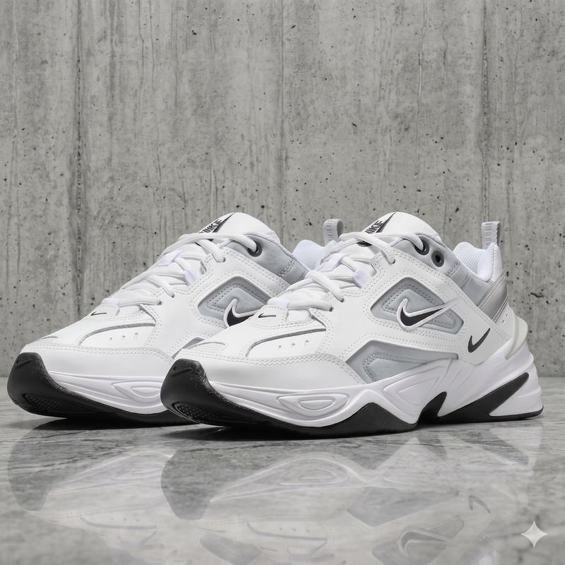 Nike M2Ktekno Comfortable, Breathable, Versatile, Non-Slip, Wear-Resistant Dad Shoes for Women, White Ih0642-101