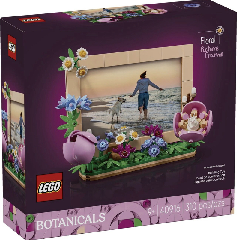 Lego 40916 Classic Holiday Flower Photo Frame Building Block Toys for Boys and Girls, Educational Assembly Gift Lego 40916 Classic Holiday Flower Photo Frame Building Block Toys for Boys and Girls, Educational Assembly Gift