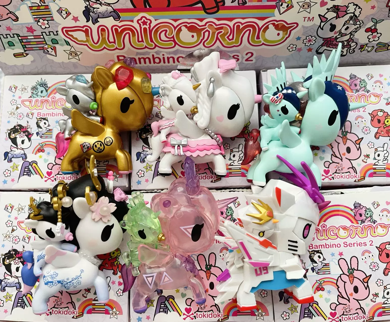 Tokidoki единороги hello kitty Kuromi Gemini Pudding Dog Dog Dog Meliti