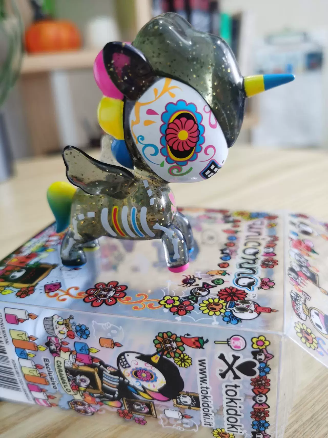 Tokidoki единорожное чудище слепой бокс вишня цветок заяц камень драгоценный камень Гайя мечта смерть бог феникс