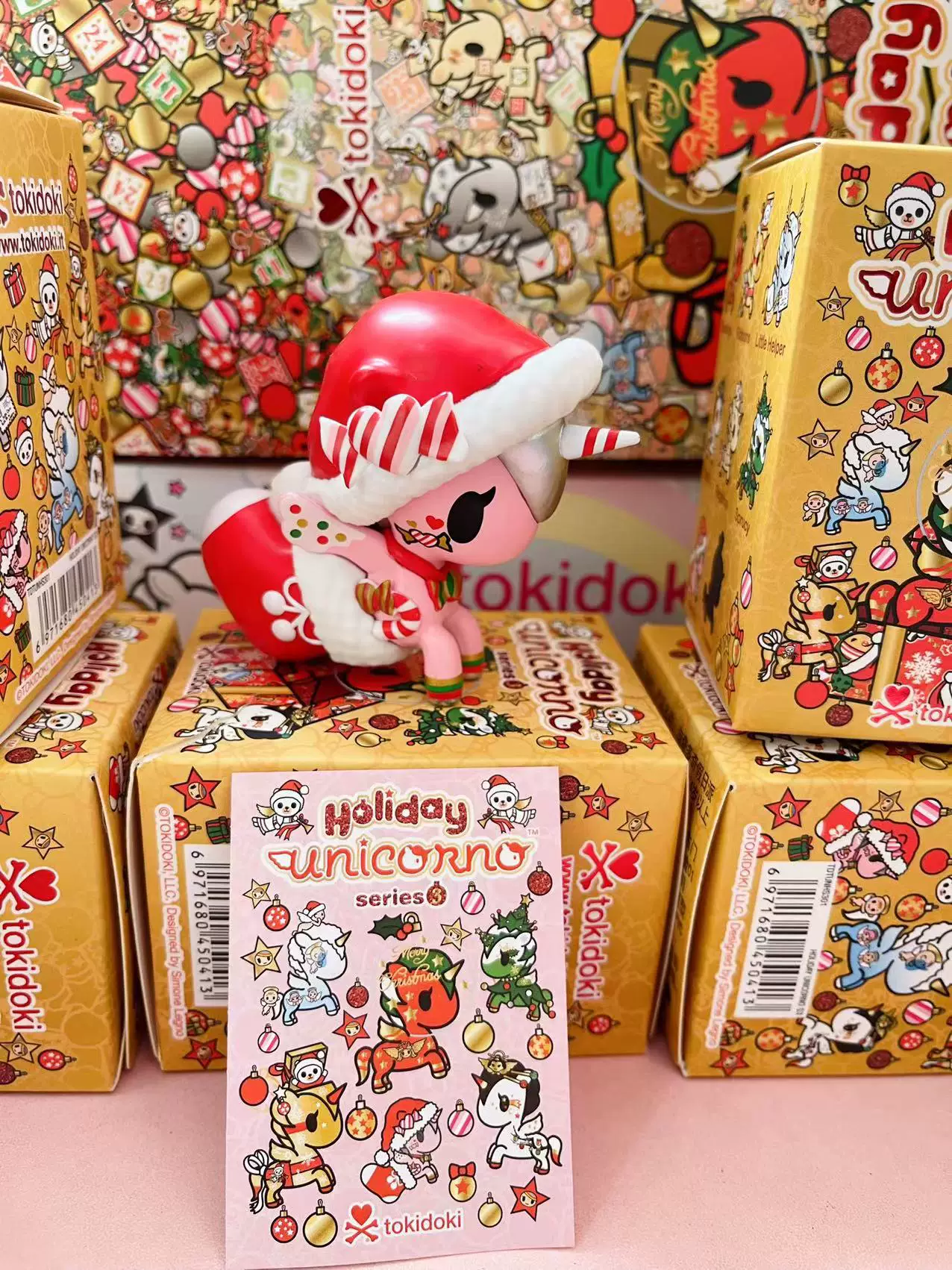 Блайнд-бокс фигурка (Tokidoki) Holiday Unicorno, 5-дюймовая коллекционная фигурка, праздничные варианты