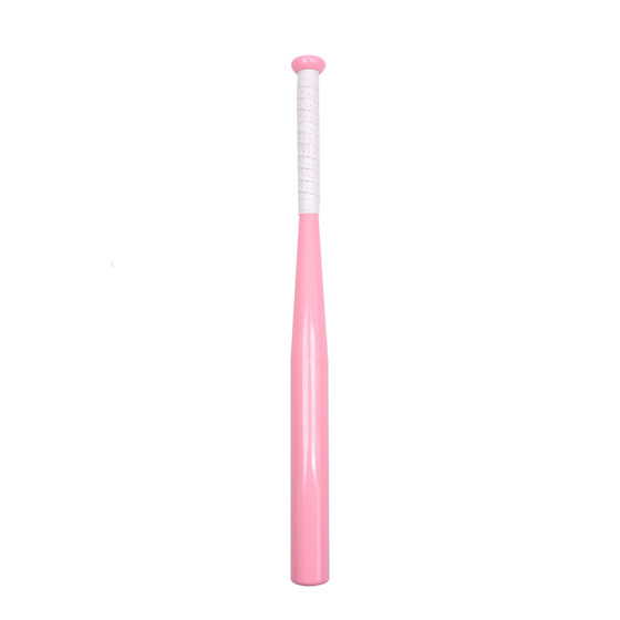 Pink self-defense car baseball stick thickened alloy steel baseball bat iron stick male and female self-defense weapon baseball stick