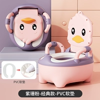 Классическая розовая щетка из ПВХ, 0-5 лет