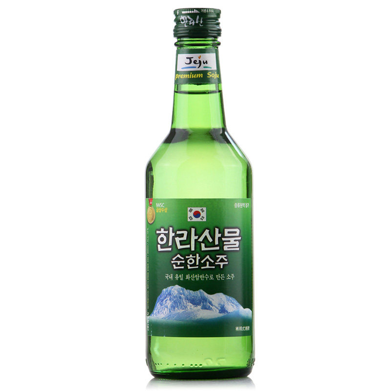 South Korea's original imported Hallasan shochu 360ml 17 2%vol