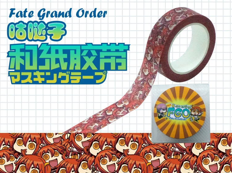Fgo chất béo 子 số phận Nhật Bản anime xung quanh dán phim hoạt hình hai nhân dân tệ tay tài khoản băng