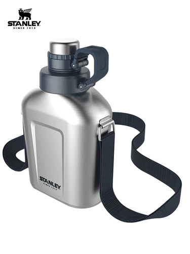 STANLEY Ретро чайник, портативные вместительные и большые подтяжки из нержавеющей стали, нержавеющая сталь AISI 304