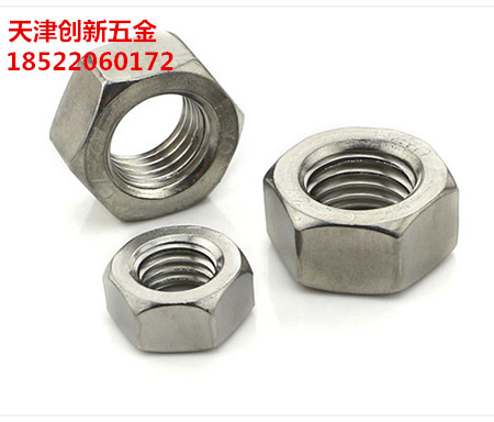 201 stainless steel hexagonal nut screw cap hexagonal screw cap M3M4M5M6M8M10