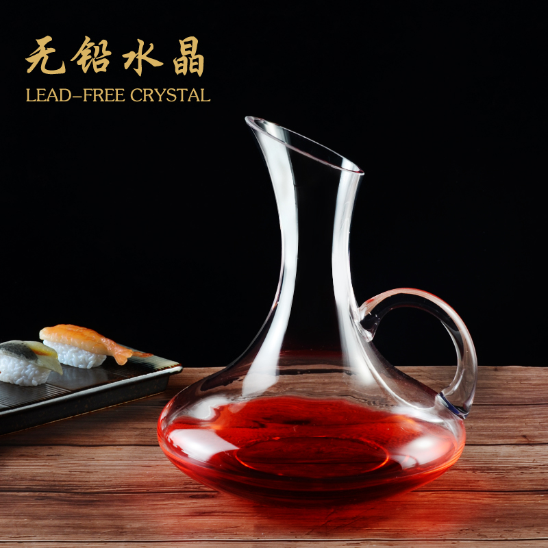 Crystal glass with a decanter Lead-free wine separator Red wine jug Red wine bottle Household European special price