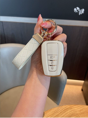 [适用丰田凯美瑞钥匙套卡罗拉雷凌亚洲龙汉兰达荣放rav4威兰达女壳]