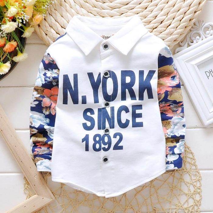 Chemise garcon à manche longue - Ref 2073639 Image 35