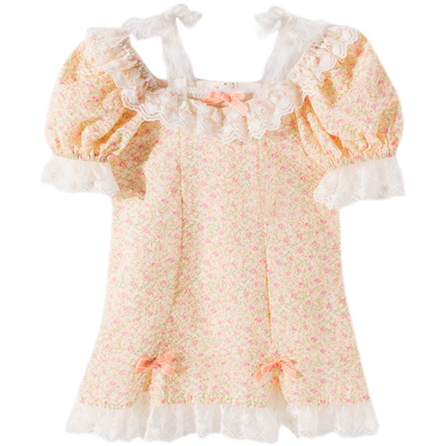 Летний наряд маленькой принцессы, платье, юбка, детское ципао, детская летняя одежда, в западном стиле, детская одежда