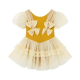 Купальник для принцессы, детская быстросохнущая летняя летняя одежда для плавания, в западном стиле