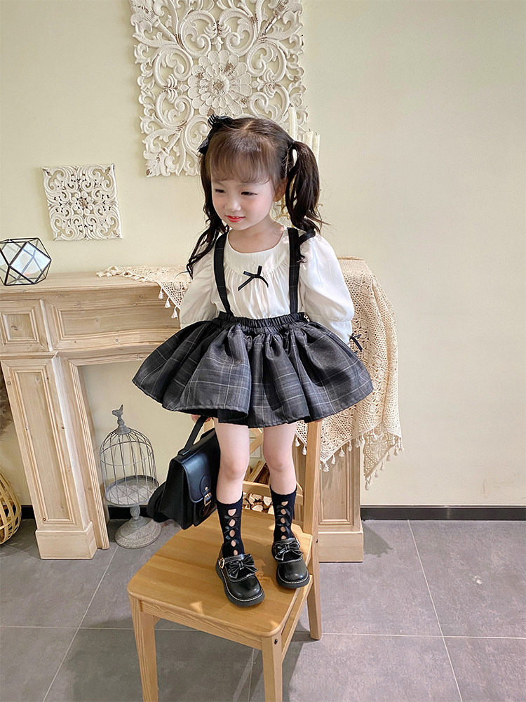 66 princess girls jk uniform skirt skirt children's skirt 2021 new plaid short skirt tutu pleated skirt