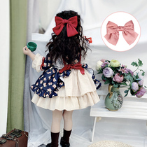 66 Princess with the same girl big bow lolita ribbon spring hairpin Korean baby clip ponytail hair ornament